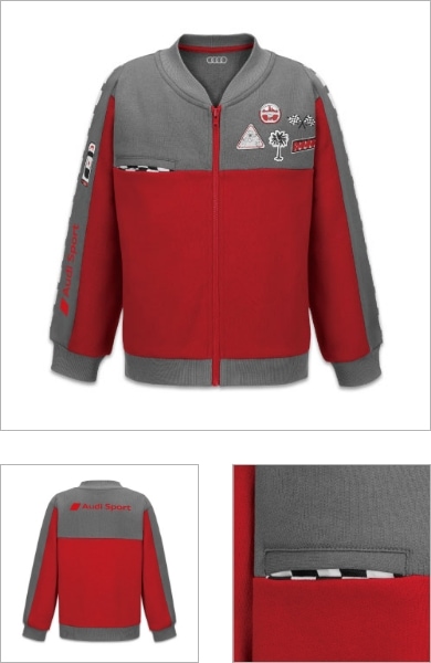 Audi Sport Racing キッズスウェットジャケット