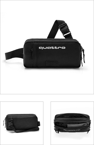 quattro ヒップバッグ（ブラック）