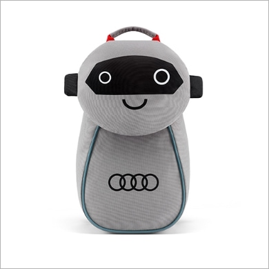 Audi レザーキーリング（ブラウン／ローズ）