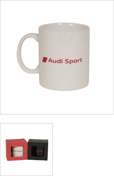 Audi Sport マグカップ(ホワイト)