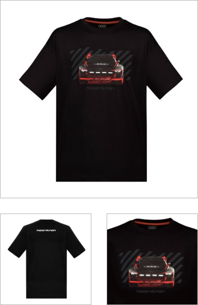 Audi Sport hoonitron Tシャツ（ブラック）