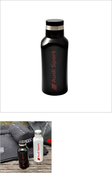 Audi Sport サーモボトル 350ml (ブラック)