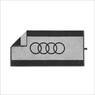 Audi タオル 50x100cm（ダークグレー）