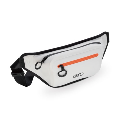 Audi ヒップバッグ（ライトグレー）