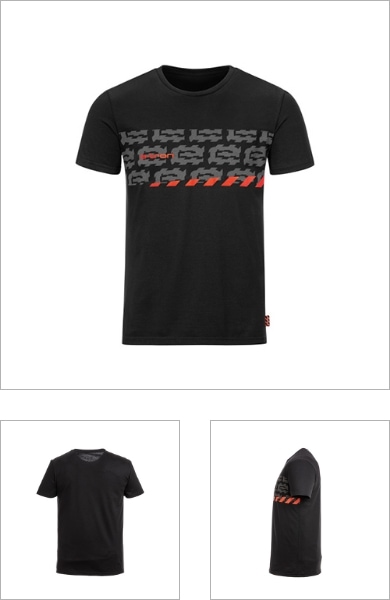 Audi e-tron メンズＴシャツ（ブラック）