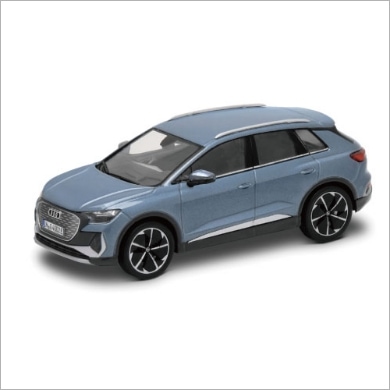 Audi Q4 e-tron, Geyser Blue, 1:43